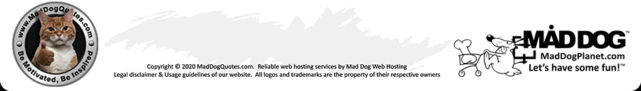 Welcome to MadDogQuotes.com! #Quotes to download for free