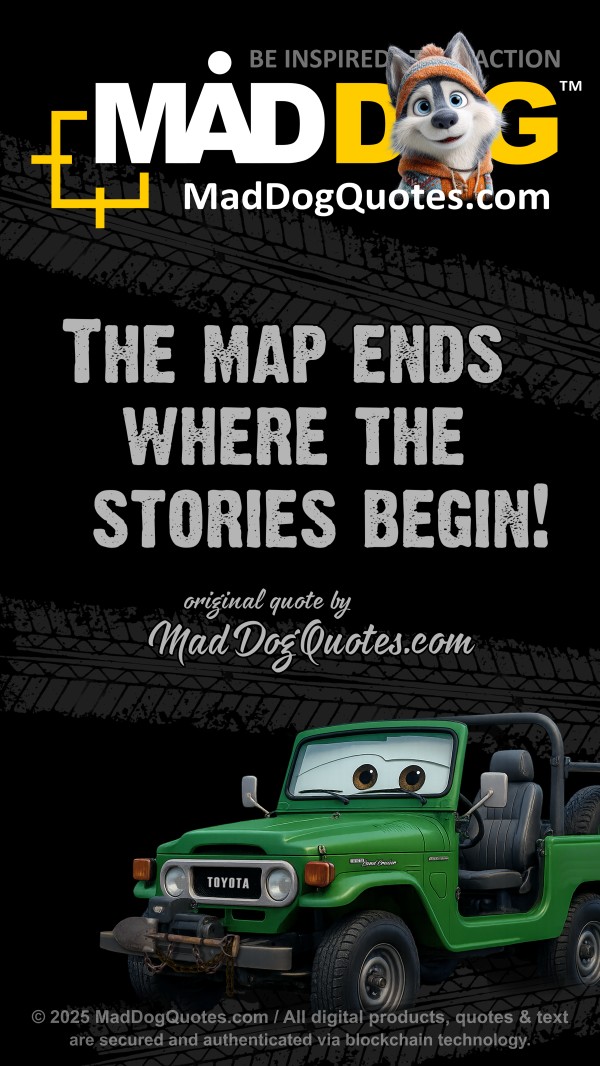 Off-road, 4x4, quotes, for Toyota Land Cruiser BJ40 on MadDogQuotes.com