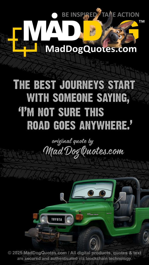 Off-road, 4x4, quotes, for Toyota Land Cruiser BJ40 on MadDogQuotes.com
